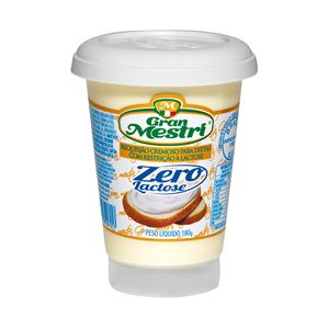 Requeijão Cremoso Zero Lactose Gran Mestri 180g