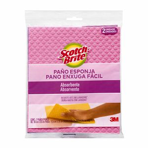 Pano Enxuga Fácil Scotch-Brite 3M 2 unidades