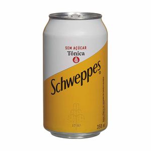 Água Tônica sem Açúcar Schweppes Lata 350ml