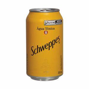 Água Tônica Schweppes Lata 350ml