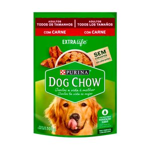 Ração Úmida para Cães Dog Chow Purina Adultos Carne 100g