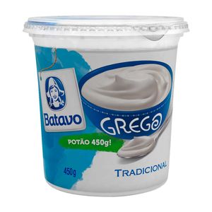 Iogurte Tradicional Grego Batavo 450g