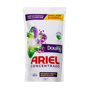 Lava-roupas Líquido Ariel Concentrado Toque de Downy Refil 900ml