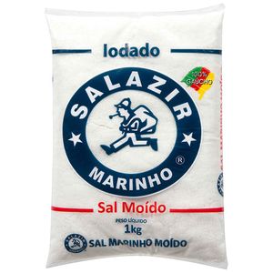 Sal Marinho Moído Salazir 1kg