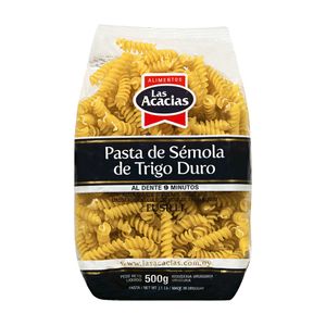 Massa Grano Duro Fusilli Las Acacias 500g