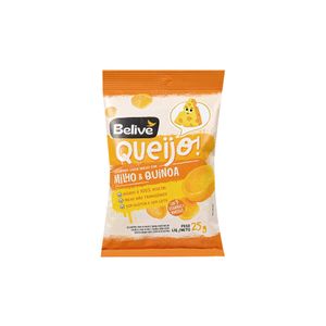 Salgadinho Belive sem Glúten e sem Lactose Queijo 25g