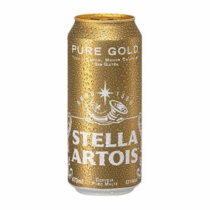 Cerveja Stella Artois Pure Gold Sem Glúten Lata 473ml