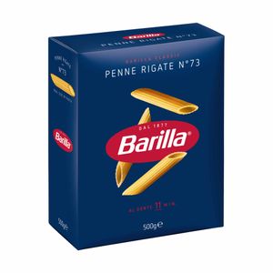 Massa Grano Duro Penne Rigate Barilla 500g