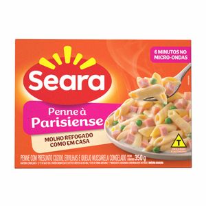 Penne ao Molho Parisiense Menu Gourmet Congelado Seara 350g