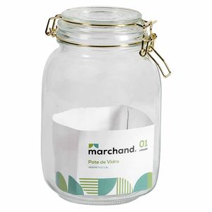 Pote de Vidro Hermético Multiúso Marchand 1,5 Litro