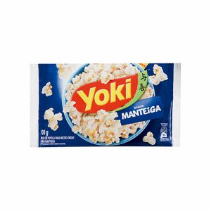 Pipoca para Micro-ondas Manteiga Yoki 100g