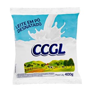 Leite em Pó Desnatado CCGL 400g