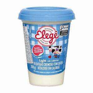 Requeijão Cremoso Light Elegê 200g