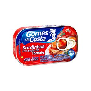 Sardinha com Molho de Tomate Gomes da Costa 125g