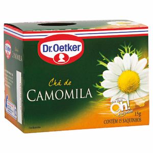 Chá de Camomila Dr.Oetker 15 sachês