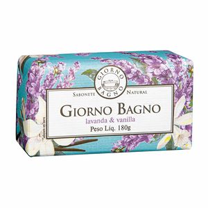 Sabonete Natural em Barra Giorno Bagno Lavanda & Vanilla 180g