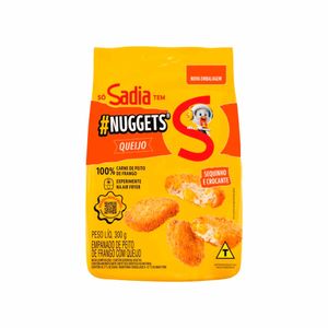 Nuggets de Frango com Queijo Congelado Sadia 300g