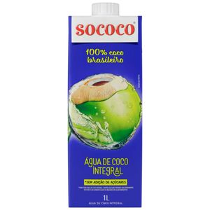 Água de Coco Integral Sococo 1 Litro