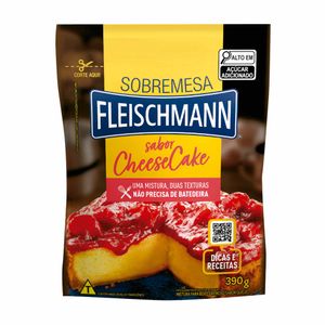 Mistura para Bolo Cremoso Cheesecake Fleischmann 390g