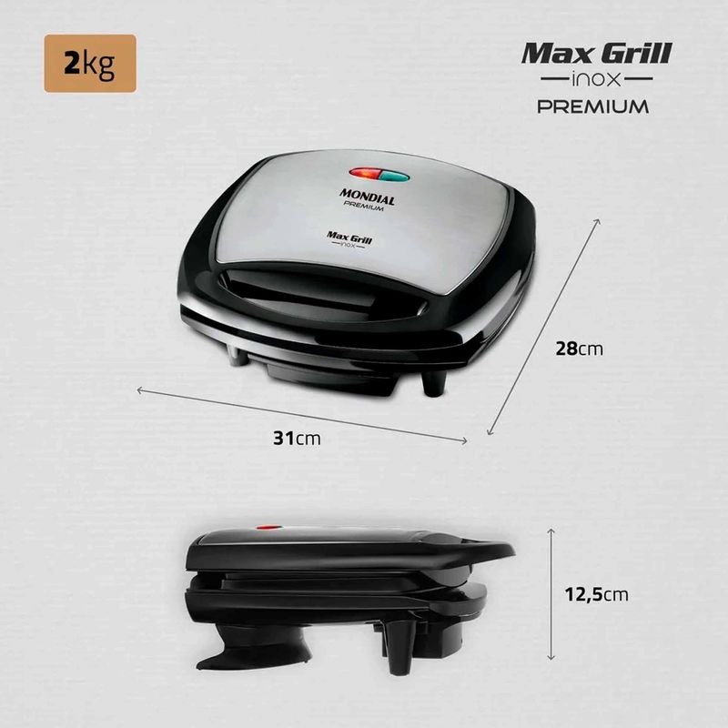 Grill-Mondial-Premium-Max-Grill-Inox-G-07-127V-Zaffari-03