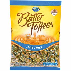 Bala de Caramelo com Leite Butter Toffees Arcor 500g