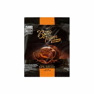 Bala sabor Trufa 53% Cacau Butter Toffees Intense Arcor 90g