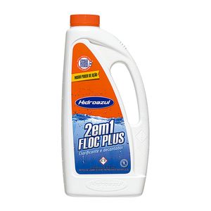 Clarificante Floc Plus 2 em 1 Hidroazul 1 Litro