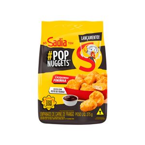 Empanado de Frango Casquinha Fininha Pop Nuggets Sadia 275g