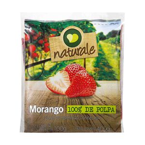 Polpa de Morango Congelada Naturale 400g