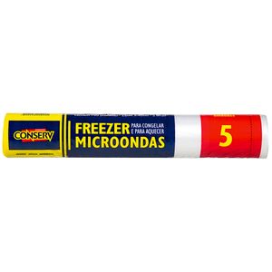 Saco para Freezer 5 Litros Conserv 100 unidades