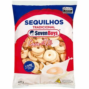 Biscoito Sequilhos Tradiconal Casa de Vó Seven Boys 400g