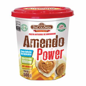 Pasta de Amendoim Integral Amendo Power DaColônia 500g