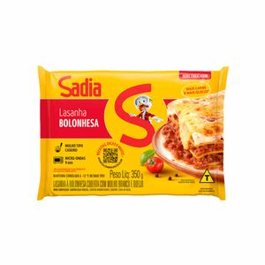 Mini Lasanha à Bolonhesa Congelada Sadia 350g