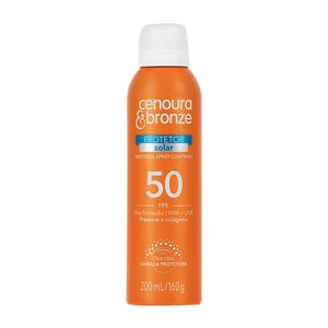 Protetor Solar Spray Cenoura & Bronze FPS50 200ml