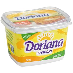 Margarina Cremosa sem Sal Doriana 500g