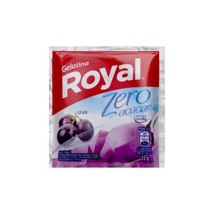 Gelatina de Uva Zero Açúcar Royal 12g