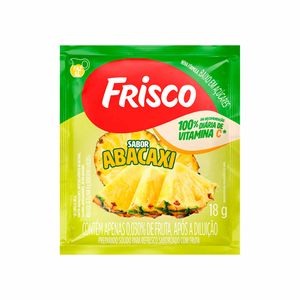 Refresco em Pó Abacaxi Frisco 18g