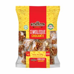 Pé de Moleque Crocante DaColônia 224g
