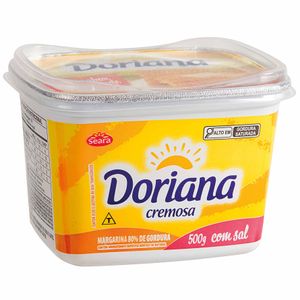 Margarina Cremosa com Sal Doriana 500g