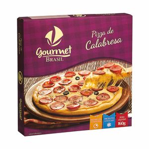 Pizza de Calabresa Congelada Gourmet Brasil 160g