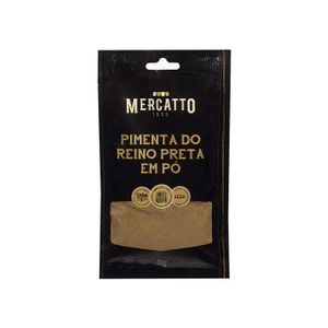 Pimenta do Reino Preta em Pó Mercatto 40g