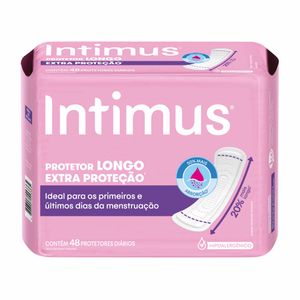 Protetor Diário Intimus Extra Proteção Longo 48 unidades