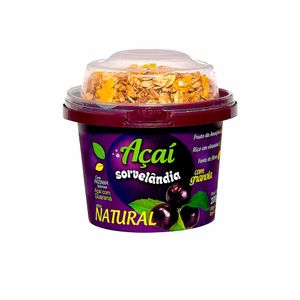 Açaí com Guaraná + Granola Sorvelândia 220g