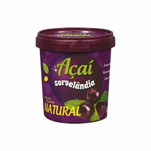 Açaí com Guaraná Sorvelândia 500g