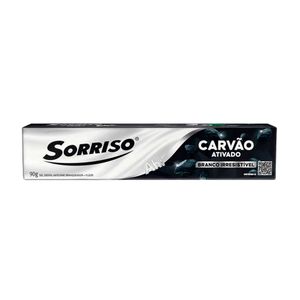 Gel Dental Sorriso Carvão Ativado 90g