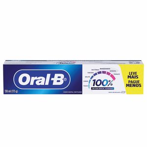 Creme Dental Oral-B 100% 175g