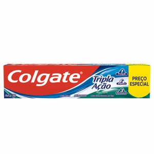 Creme Dental Colgate Tripla Ação Menta Original 180g Embalagem Promocional