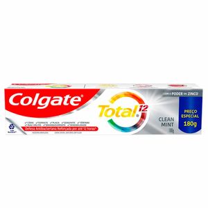 Creme Dental Colgate Total 12 Clean Mint 180g