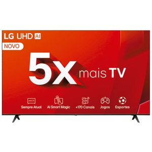 Smart TV LED 55" ULTRA HD 4K LG 55UT8050PSA