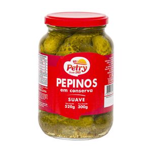 Pepinos em Conserva Suave Petry 300g